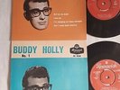BUDDY HOLLY CRICKETS 4 TRACK EP X 2 No1 & 2  UK BRUNSWICK LABEL