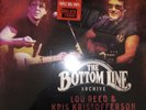 Lou Reed And Kris Kristofferson - The bottomline Archive - RSD 2022 3 X VINYL LP