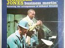 Carmell Jones – Business Meetin' 1962 	Pacific Jazz53 Deep Red Wax Peacock/Land