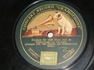 Schellack Rarität Concert Record Grammophon V 22800 Otto Reutter, Denken Sie..