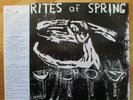 RITES OF SPRING debut LP 1985 first press, MINOR THREAT production, DISCHORD REC