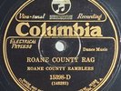 Roane County Ramblers - Roane County Rag/Everybody Two Step, Columbia 15398, 78
