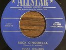 ROCKY WILLIAMS Rock Cinderella / Wanted Rare Rockabilly R&B Rocker Allstar 45