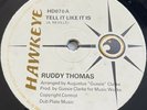 Ruddy Thomas Tell It Like It Is 12” Vinyl Hawkeye Records HD070 Rare Reggae EX