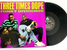 THREE TIMES DOPE - FUNKY DIVIDENDS - HIP HOP SINGLE (1989)