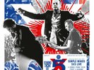 Simple Minds: 5x5 Live 3 LP, 180 Gram RED / WHITE / BLUE Vinyl,  RSD2022