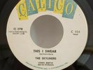 Skyliners  THIS I SWEAR / TOMORROW (GREAT DOO WOP 45) #106 PLAYS VG++ NO NOISE