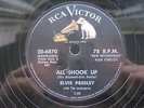 ELVIS PRESLEY 78 RPM ALL SHOOK UP (HIS MASRE'S VOICE) US RCA VICTOR 20-6870