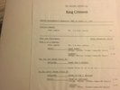 BBC College Concert King Crimson London Wavelength lp live March 1983