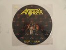 ANTHRAX AMONG THE LIVING  ORIGINAL 1987 UK ISLAND PICTURE DISC LP