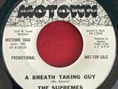 SUPREMES A BREATH TAKING GUY/ ROCK AND ROLL BANJO RARE 1963 WLP PROMO MOTOWN 7'