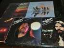 BOB SEGER (5) VG+/EX LP RECORD LOT: STRANGER IN TOWN/NIGHT MOVES/9 TONIGHT/DISTA