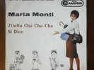 RARO 45 GIRI DI MARIA MONTI - ZITELLA CHA CHA - RCA 1960 - ECCELLENTE