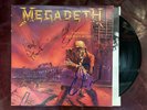 Megadeth Peace Sells But Who's Buying? vinyl (1986) SIGNED by all
