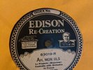 Opera-Edison 83019-Marie Delna-Ah, Mon Fils -Rare-EX