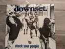 Downset Check Your People original Lp Vinyl Mint Condition Unplayed