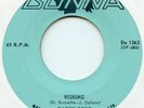 Edmonton Canadian rock 45 BARRY BOYD Wishing Donna 1962 teen pop