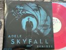 ADELE  Skyfall Remixes red vinyl single ep