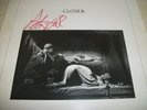 JOY DIVISION: “CLOSER” 12in LP Signed in Red by Peter Hook