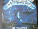 Metallica Ride The Lightning Limited Edition 1987 Reissue Vinyl LP 2x45 Rpm...