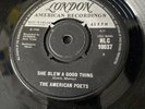 NORTHERN SOUL THE AMERICAN POETS SHE BLEW A GOOD THING 1966 UK