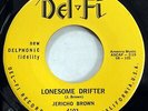 JERICHO BROWN 45 Lonesome Drifter / I Need You NEAR MINT teen R&B popcorn  mc241
