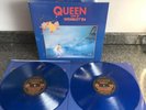 DOUBLE LP BLUE VINYL ALBUM QUEEN LIVE AT WEMBELEY' 86 MJM 140 POLISH PRESS N/M