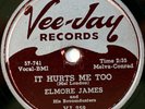 Elmore James: It Hurts Me Too/Elmore's Contribution Jazz Vee-Jay VJ 259 Blues 78