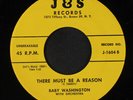 BABY WASHINGTON: there must be a reason / congratulations honey J&S 7
