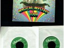 THE BEATLES MAGICAL MYSTERY TOUR 2XEP BOOKLET BLUE LYRIC SHEET GERMANY ODEON