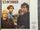 U2 - OCTOBER 1981 IRISH PRESS VINYL LP CBS 85369 VINYL LOOKS NM