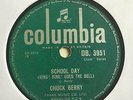 CHUCK BERRY School Day Ring  Ring  Ex '57 Columbia Rock & Roll 78 RPM - Lovely