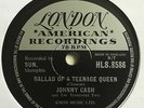 JOHNNY CASH Teenage Queen Ex+ 1958 UK London Rock & Roll 78 RPM Beautiful copy