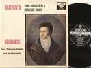 SXL 2190 WB ED1 Backhaus, Beethoven piano concerto #3, 