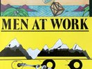 Men At Work - Cargo & Business As Usual Vinyl LP Record 1982 Columbia VG++ to NM