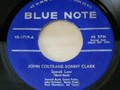 John Coltrane Sonny Clark Blue Note Original Mono 45 RPM 63rd NY 23 RVG VG++