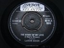 LAVERN BAKER   The Story Of My Love   MINT   LONDON HLK 9649   Mod R&B Soul Danc
