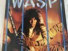 W.A.S.P. Inside The Electric Circus CAPITOL LP  VG+with lyric poster 1986 Metal