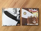 Led Zeppelin I + II, 2 Vinyl LP Lot, VG, Atlantic, OG Inner Sleeve