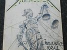 METALLICA AND JUSTICE FOR ALL VINYL LP UK 1ST PRESS VERH 61