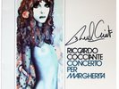 Riccardo Cocciante Lp 33Giri Autografato Autografo Concerto per Margherita