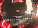 Rob Base & DJ E-Z Rock It Takes Two Vinyl Record Original Hip Hop 12