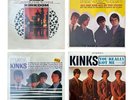 The Kinks -Kinkdom Kinks Size Kinda Kinks You Really Got Me Rhino Records BUNDLE