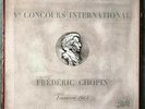 V Concours International Frederic Chopin Varsovie 1955 Pathe DTX 171-175 5LP