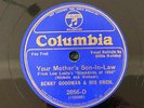Columbia 2856S Benny Goodman Orch  BILLIE HOLIDAY's 1st  78 rpm Jazz  1933 E+