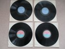 4 X RARE ONE-SIDED FACTORY SAMPLE VINYL LP'S, CLASSICAL / OPERA, (NO LP SLEEVES)