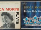 (2 LOT) ERICA MORINI PLAYS VOL.1&BRAHMS VIOLIN CONCERTO U.S PRESSING EX/NM-
