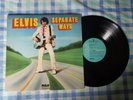 Elvis Presley Separate Ways 1972 Camden CAS 2611 Vinyl LP with Bonus Photo