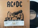 AC/DC *rare promo* for those about to rock ATLANTIC LP hard rock heavy metal