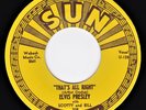 Elvis 45 - That's All Right/Blue Moon Of Kentucky (repro)(w/pict.sleeve) VG++/M-
